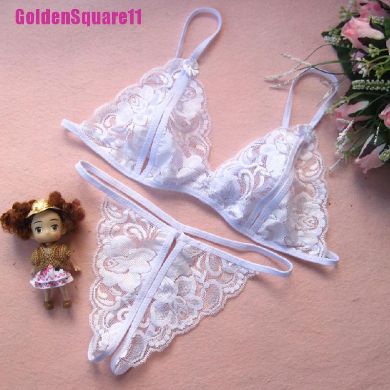 Set 2 Quần Lót Nữ G-string Dạng Lưới Gợi Cảm