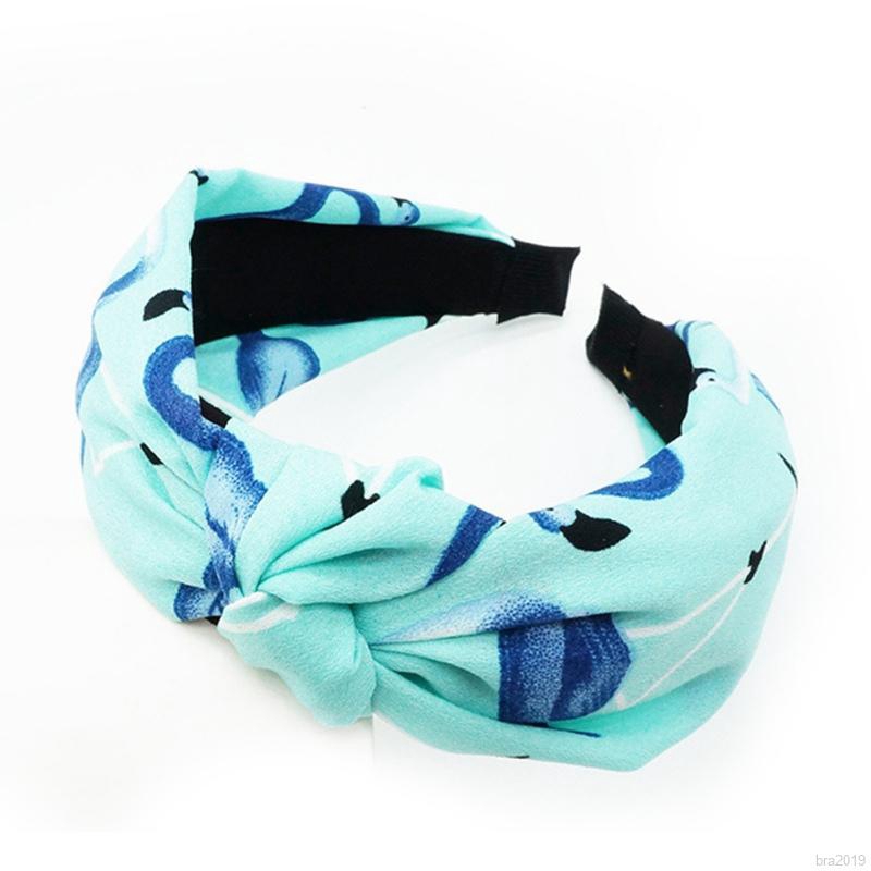 Simple Fashion  Wide-brimmed Knotted Cross Plaid Print Multicolor Hairband Women | BigBuy360 - bigbuy360.vn