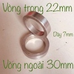 Vành nhôm chế quạt B3>B4>B5 giá cho 2 cái