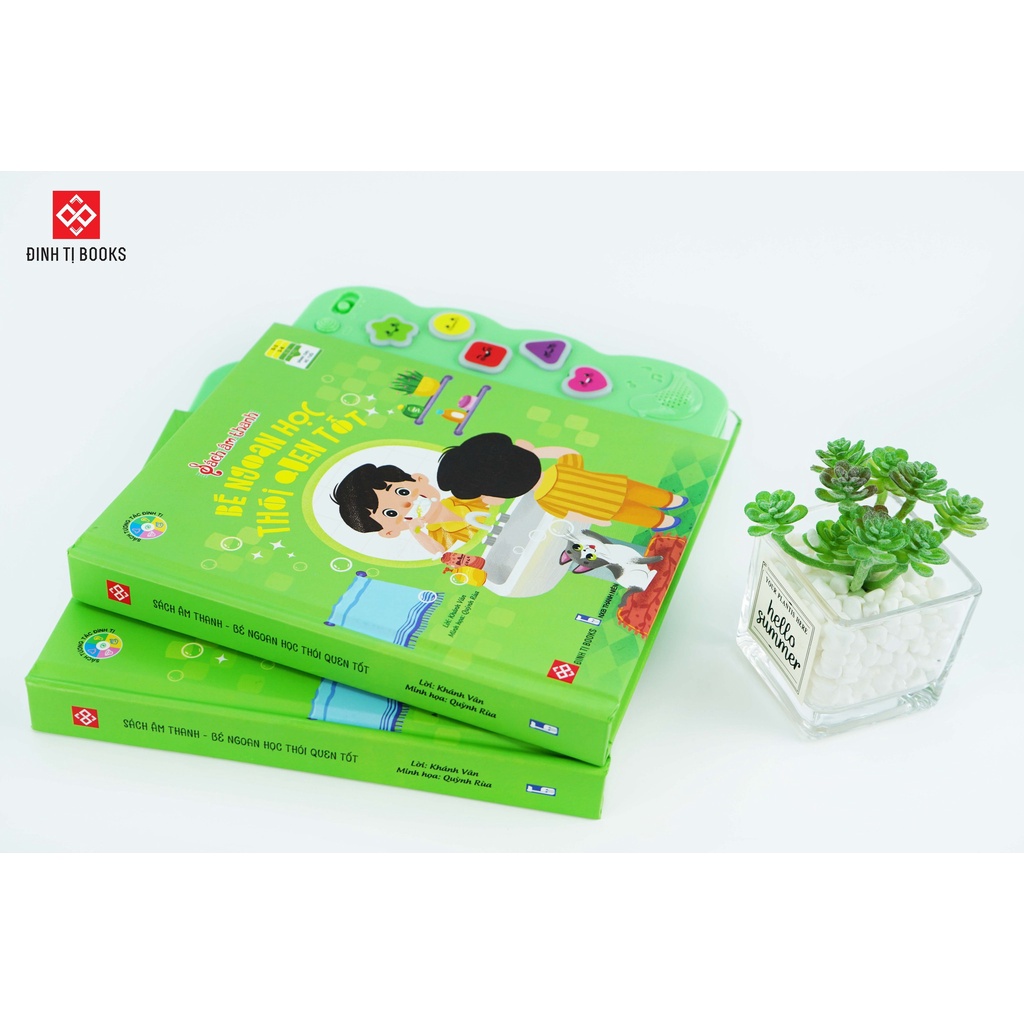 Sách âm thanh bé ngoan học thói quen tốt