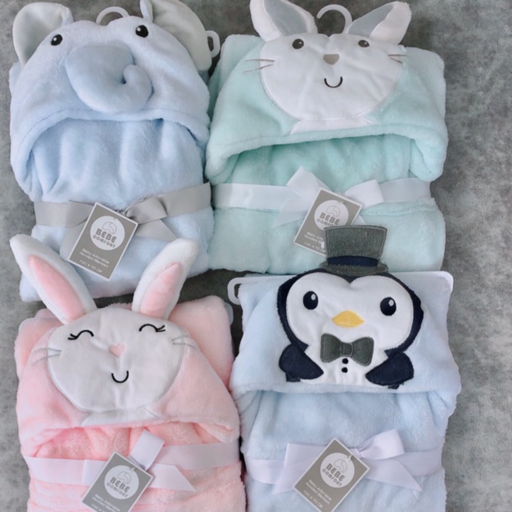 ủ choàng bebe hình thú dễ thương cho bé
