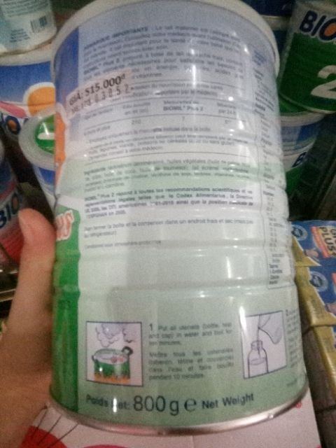 Sữa BIOMIL plus 1,2,3- hộp 800g