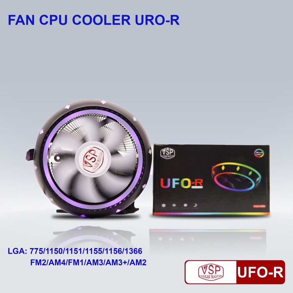Fan Đa Năng UFO LED RGB