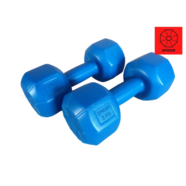 Bộ 2 tạ tay nhựa VN 3Kg