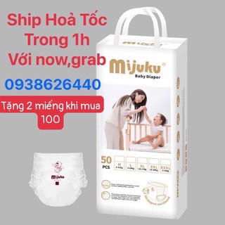Tã quần mijuku bỉm mijuku đủ size m l xl xxl xxxl free ship