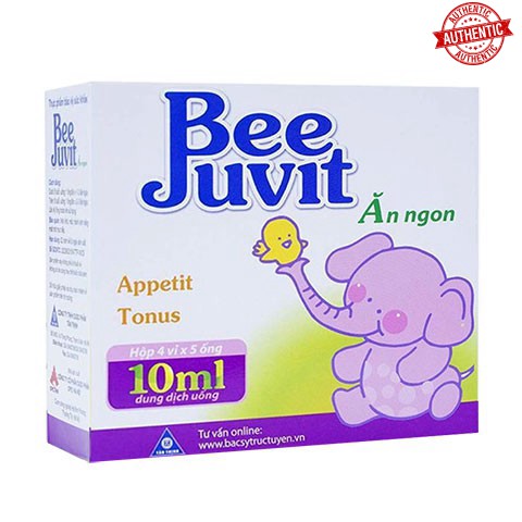 [Mã chiết khấu giá sỉ chính hãng] Bee Juvit Ăn Ngon kích thích trẻ ăn ngon miệng, hỗ trợ tăng cường hệ tiêu hóa, tăng kh