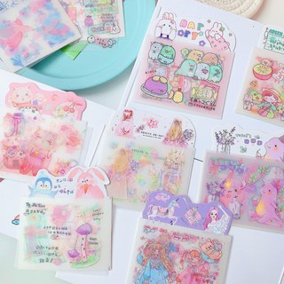 Set Sticker Nhũ Siêu Xinh
