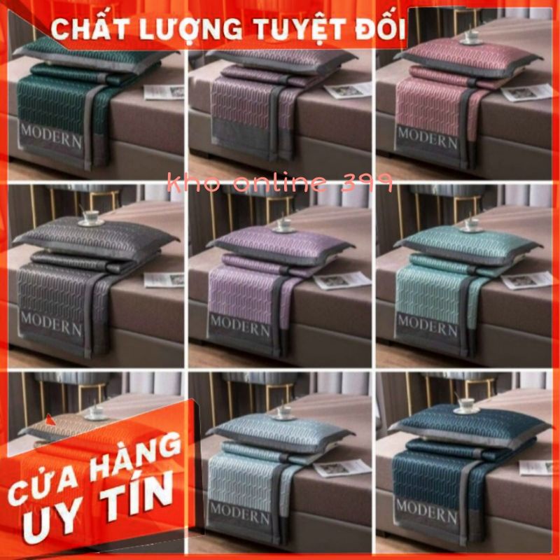 [RẺ VÔ ĐỊCH] chiếu điều hòa cao su non m6, m8, 2m2, chiếu điều hòa tencel cao su non modern, chăn ga gối nệm