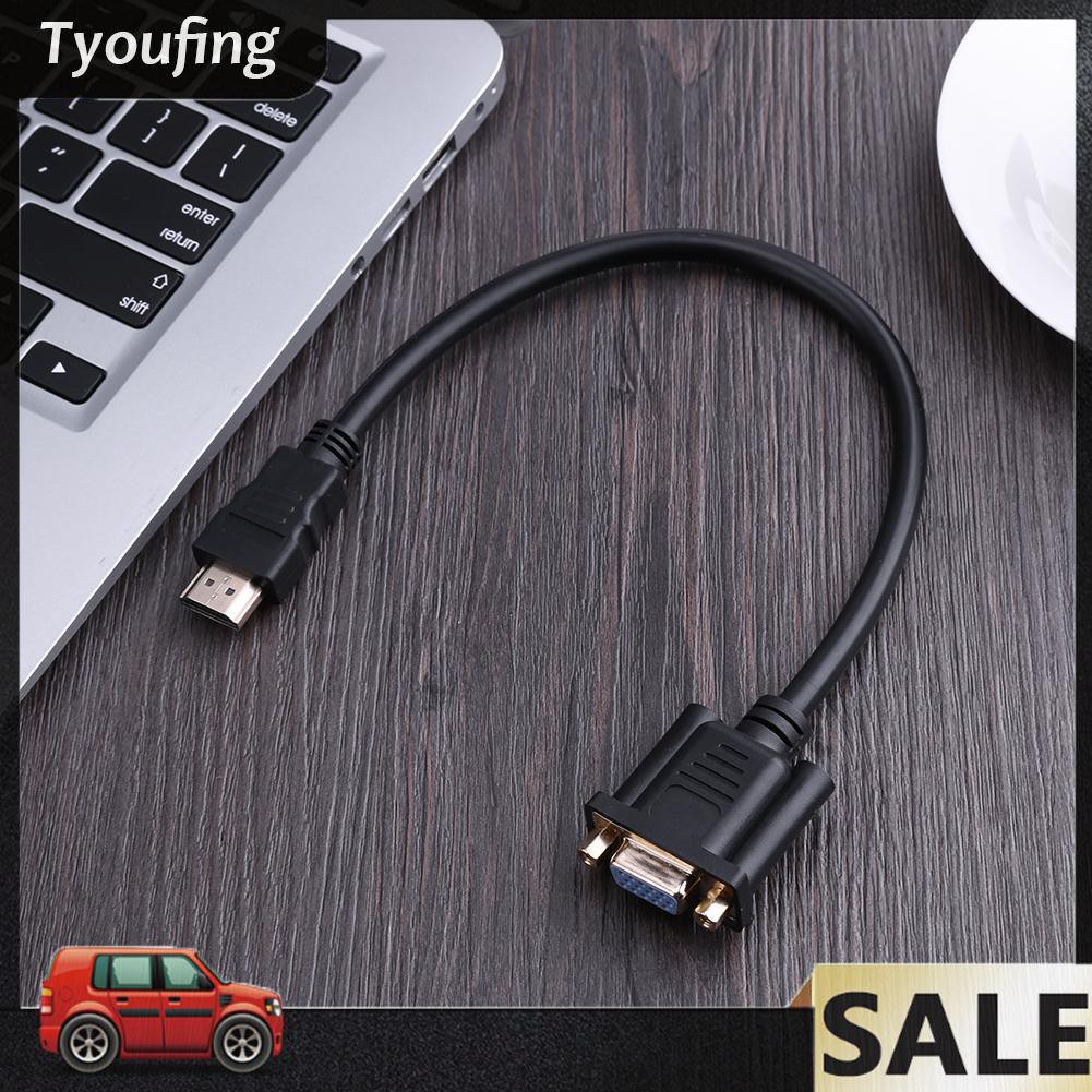 Cáp Chuyển Đổi Hdmi-Compatible Male Sang Vga D-Sub 15 Female Cho Hdtv