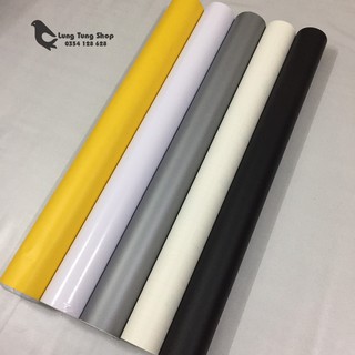 [ khổ 1,2m - chọn màu ] Decal dán tường có keo màu trơn