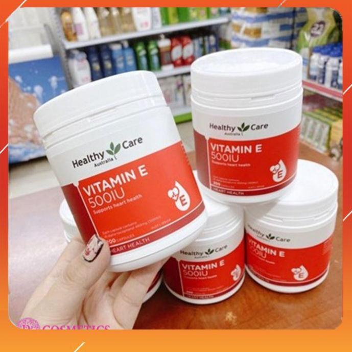 Vitamin E Healthy Care úc [DATE 2024] mẫu mới nhất, đẹp da chống lão hóa