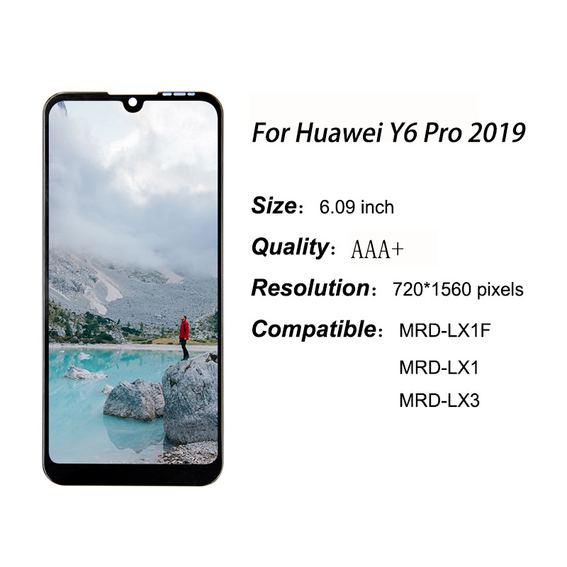 Màn Hình Huawei Y6 Pro 2019 LCD Thay Thế Chuyên Dụng Cho
