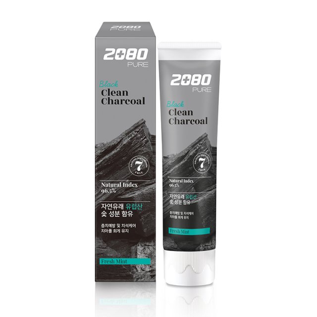 Kem Đánh Răng Than Bạc Hà Nguyên Chất 100g Aekyung 2080