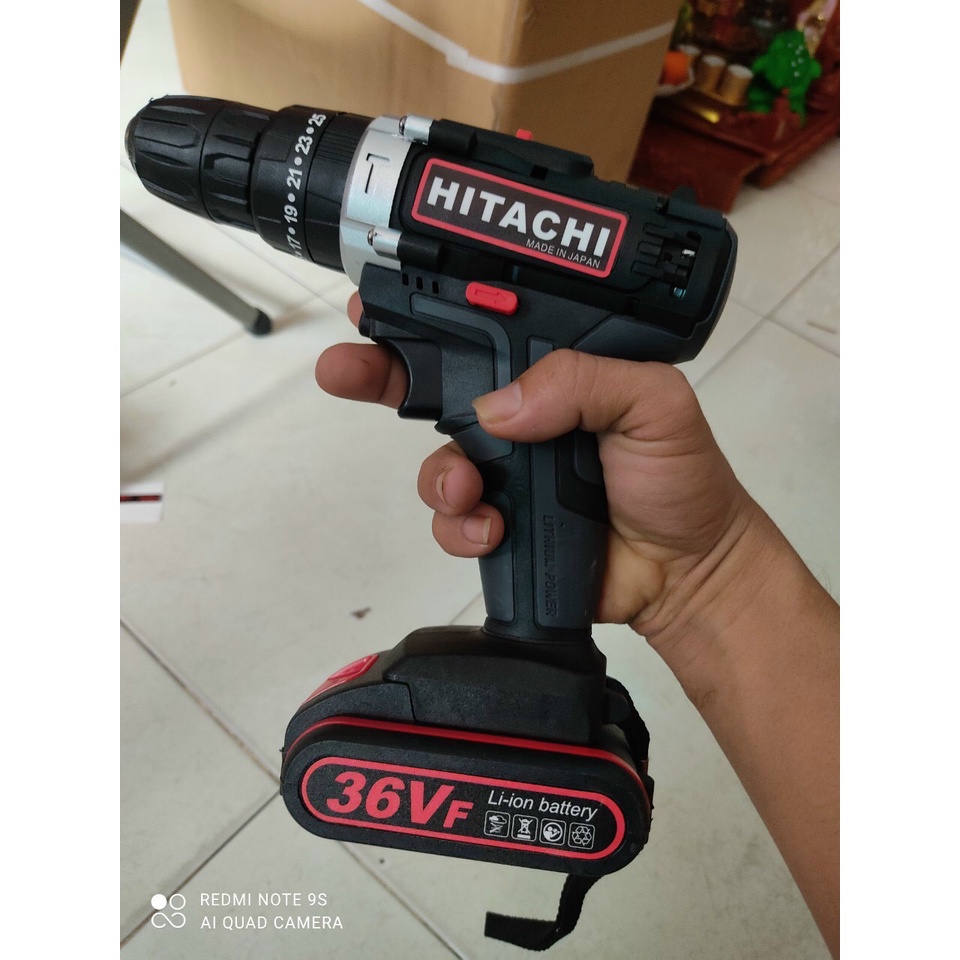 KHOAN PIN ĐA NĂNG 36V HITACHI