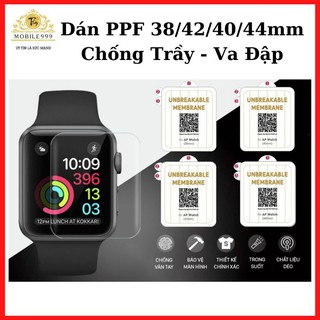 Dán Apple Watch PPF Chống Trầy, Chống Va Đập 38mm 40mm 42mm 44mm