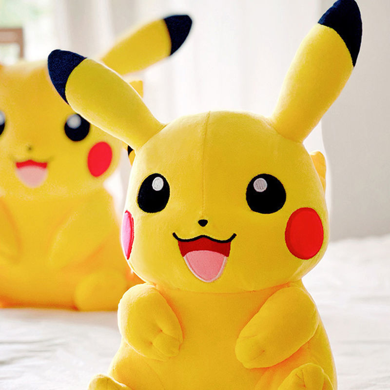 Thú Nhồi Bông Hình Pikachu Đang Ngủ Dễ Thương