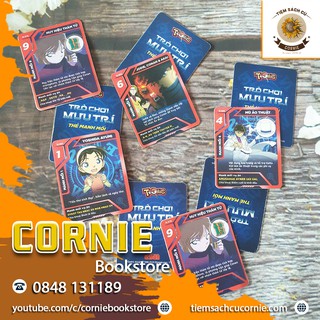 Thẻ Toonies CONAN - Trò Chơi Mưu Trí - Thẻ Đỏ