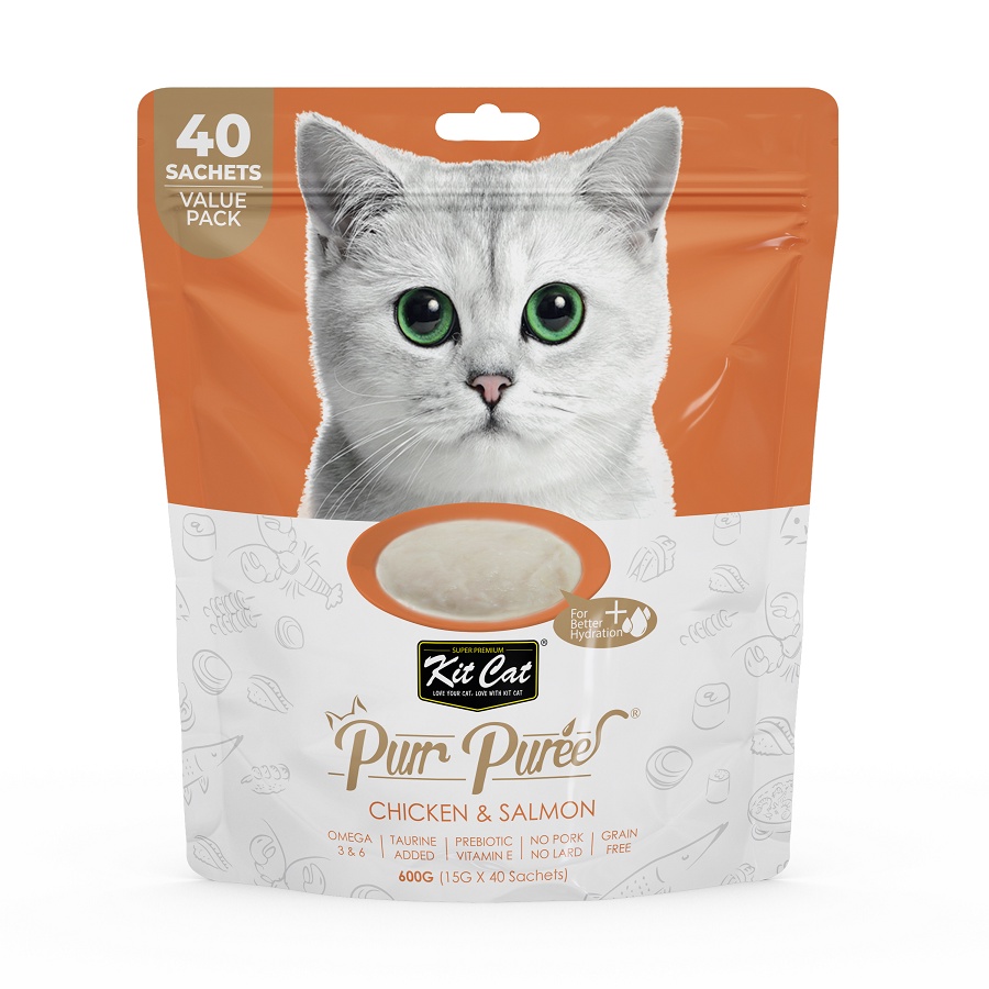 [15gr] Súp thưởng Kit Cat Purr Purree cho mèo con và mèo trưởng thành