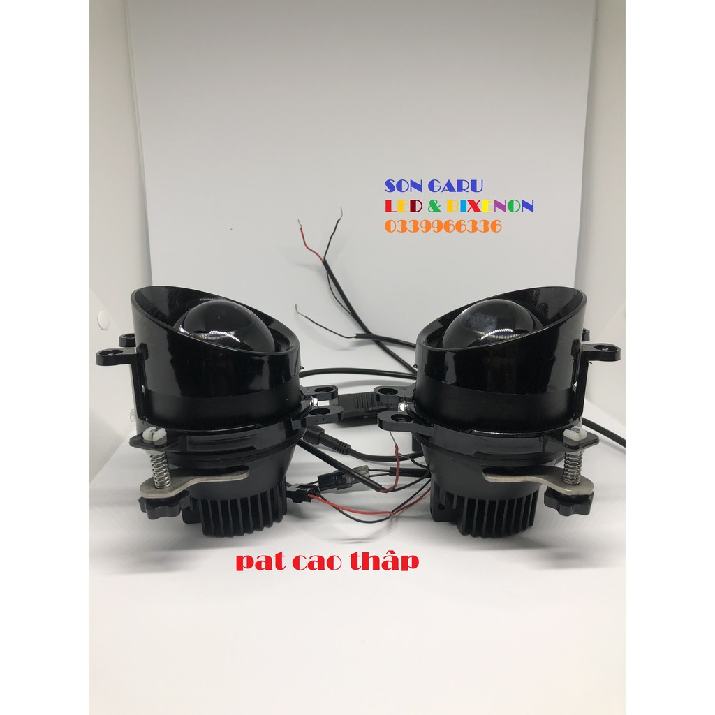 Bộ 2 BILED gầm 3 inch 55w 6000k siêu sáng cho oto