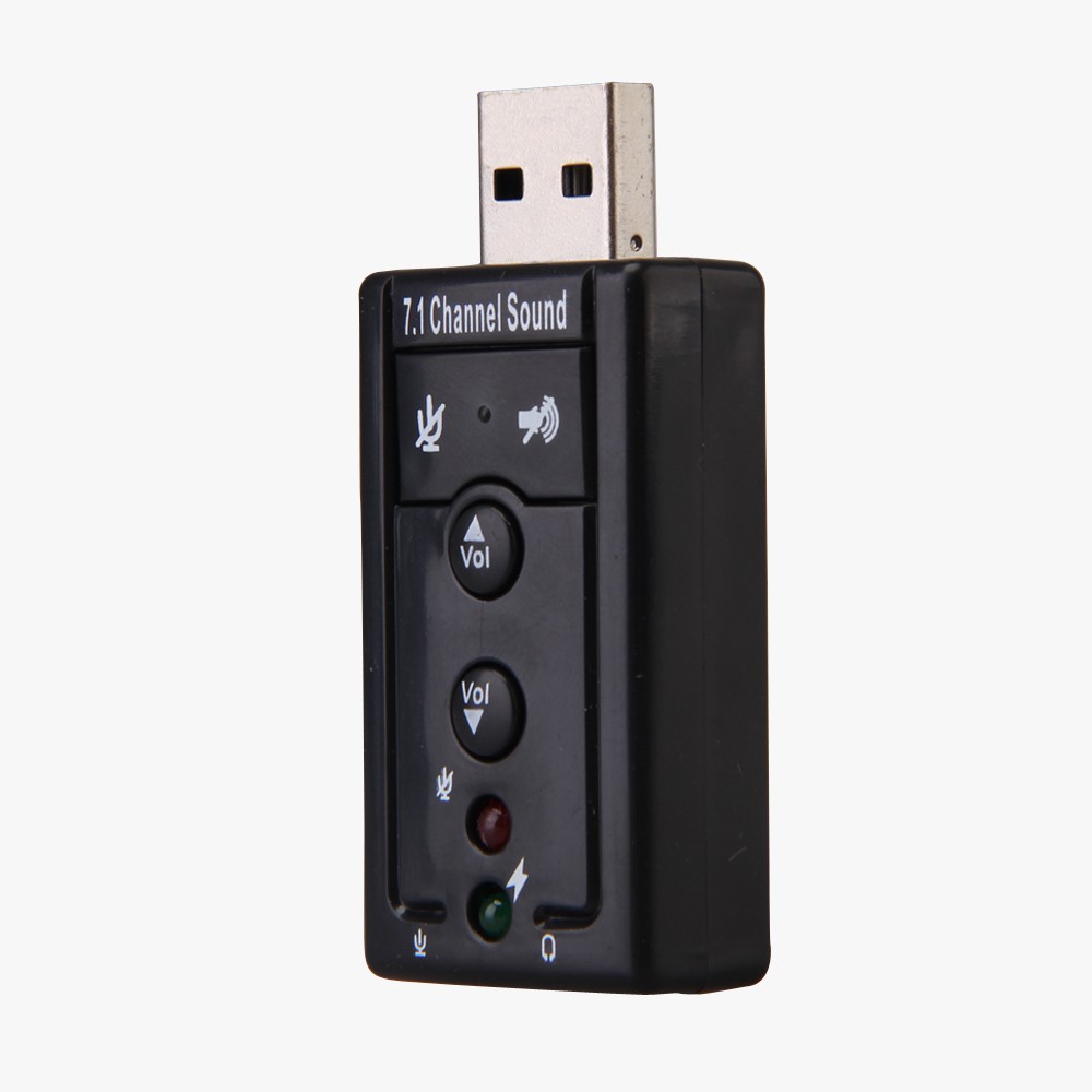 USB chuyển đổi âm thanh ngoài kênh ảo 7.1 CH dành cho máy tính