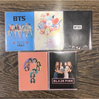 Sổ tay bt21 va blackpink