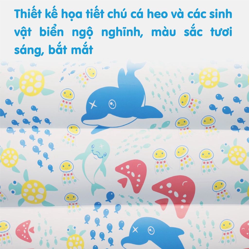 Bể bơi cho bé Doctor Dolphin 3 tầng Chính hãng | Bể bơi cao cấp cho bé mẫu mới nhất 2022