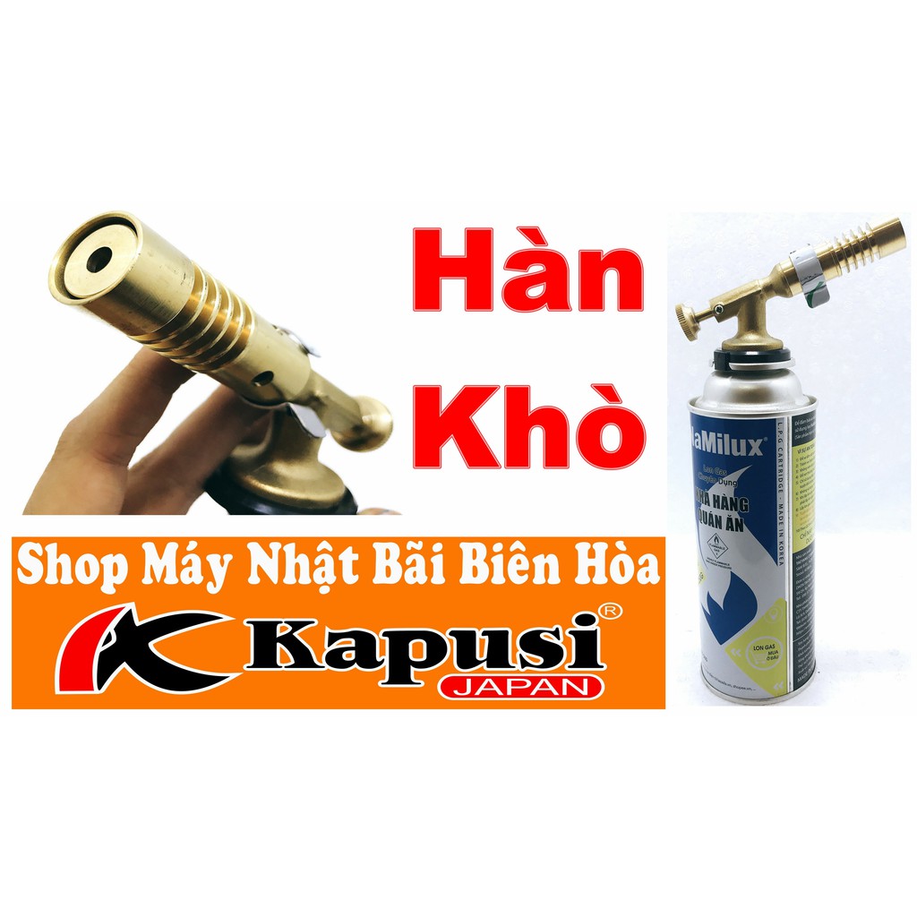 Đèn Khò Gas Đồng Nguyên Khối Cao Cấp