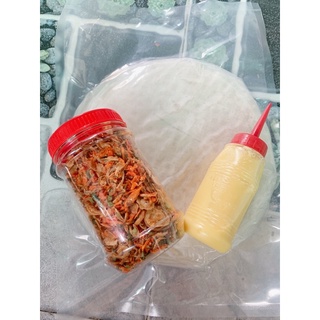 combol set bánh tráng hành phi tép sấy
