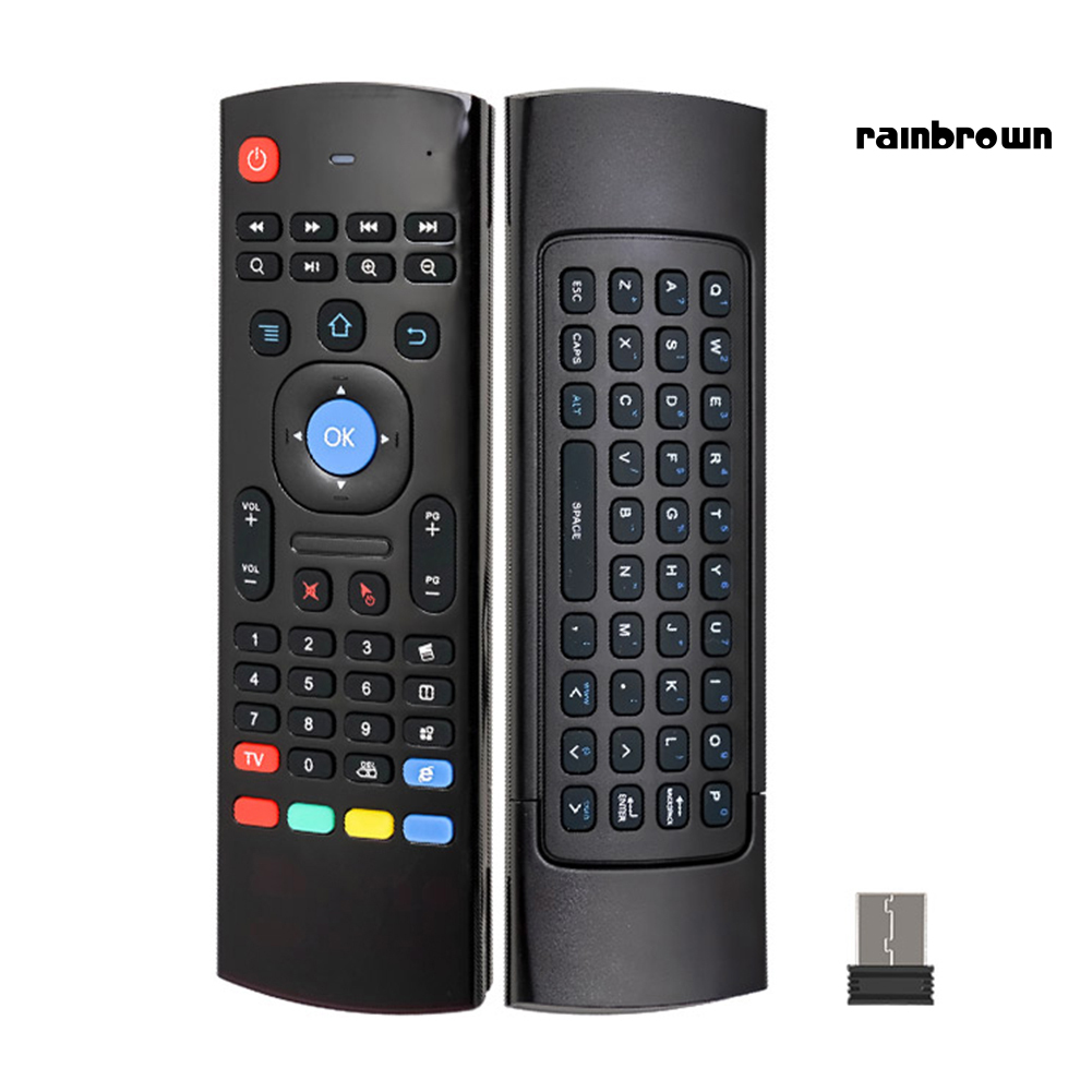 Bàn Phím Tích Hợp Chuột Bay Mx3 2.4g Cho X96 H96 Android Tv Box / Rxdn /