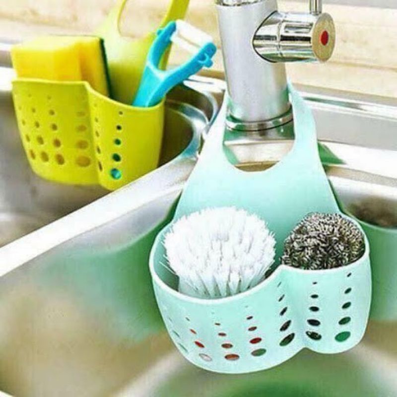 Giỏ nhựa dẻo mini để mớ rửa bát tiện lợi