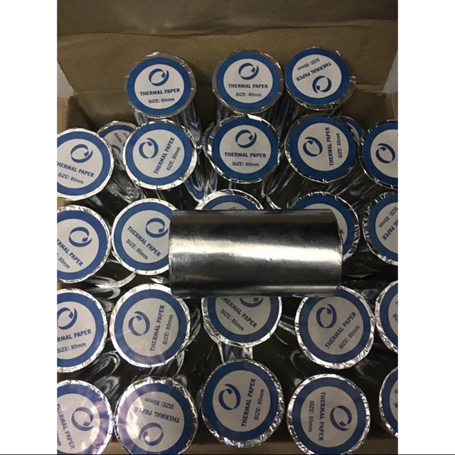 Giấy in Bill, in nhiệt k80x45, 100 cuộn
