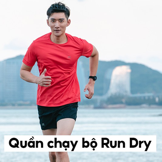 Quần Thể Thao Nam KALENJI Run Dry Chuyên Chạy Bộ, Nhanh Khô