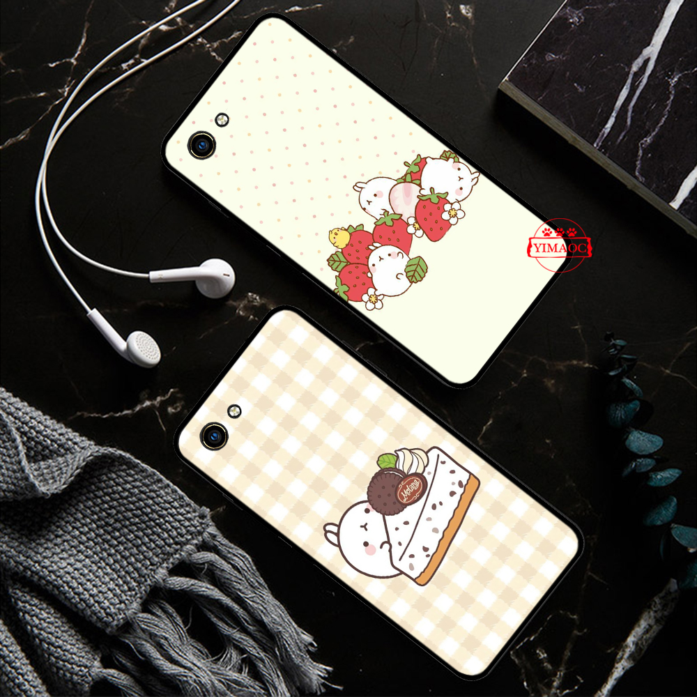 Vivo Y15 2020 Y19 Y30 Y50 X30 Pro NEX 3 IQOO Pro 5G 37Q cute chocolate clipart Soft Case