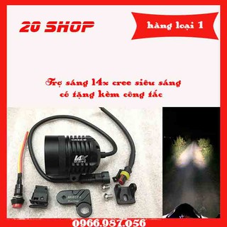 [🔥FREESHIP🔥] LED Trợ sáng L4X Cree chính hãng chống nước tuyệt đối_bảo hành 1 năm_lỗi đổi 1-1