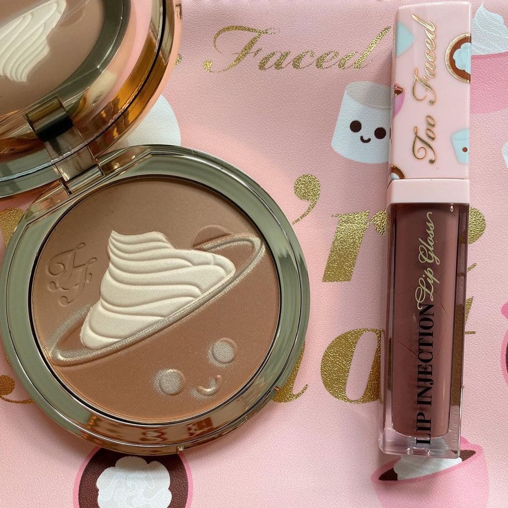 Set son bóng + phấn khối fullsize Toofaced You’re So Hot