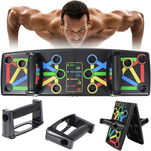 [FREESHIP] DỤNG CỤ TẬP GYM HÍT ĐẤT PUSH UP 14 CHỨC NĂNG (8279, LVQ)