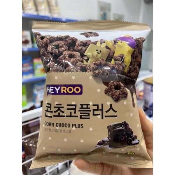 BÁNH SNACK HEYROO VỊ BẮP SOCOLA - HÀN QUỐC (76g)