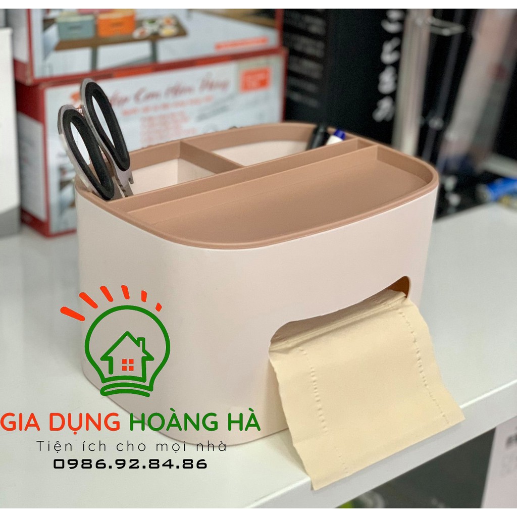 Hộp Giấy Để Bàn Đa Năng Cao Cấp - Thương Hiệu Nhật Bản