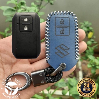 Bao Da Chìa Khóa Suzuki XL7, Ertiga, Swift (bản chìa thông minh)Bảo hành 2 năm 🐂 Da bò 100%