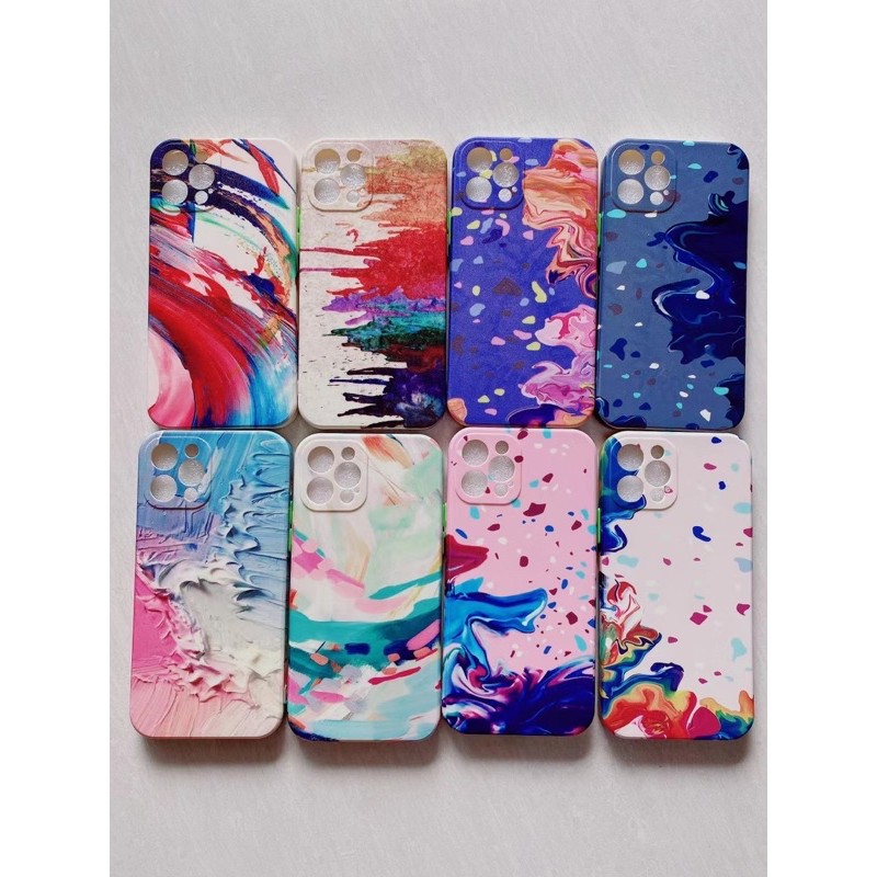 Ốp iphone  12 Pro max 12 Mini 11 Pro Max 11 11 Pro Xs max X xr 8plus 7plus Sắc màu silicon bảo vệ camera