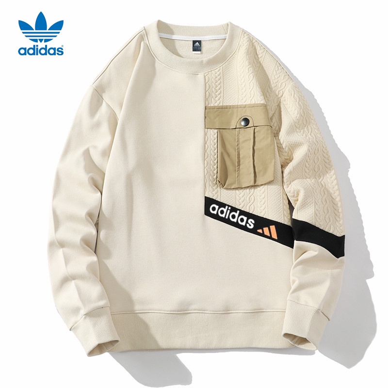 Áo Sweater Thể Thao Adidas Chính Hãng Bằng Cotton Nguyên Chất Cho Nam Và Nữ