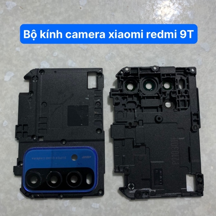 bộ kính camera xiaomi redmi 9T / gồm kính và vành