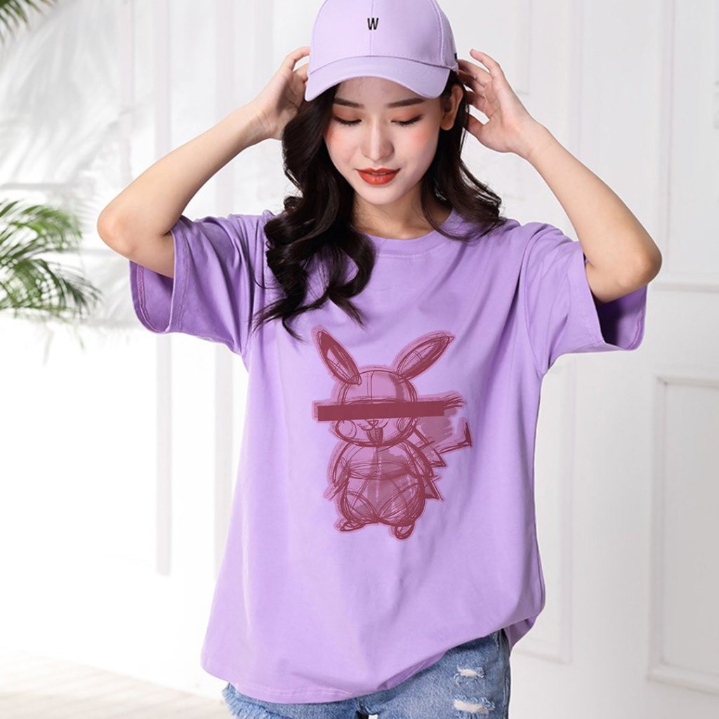 Áo Thun Tay Lỡ Pikachu | BigBuy360 - bigbuy360.vn