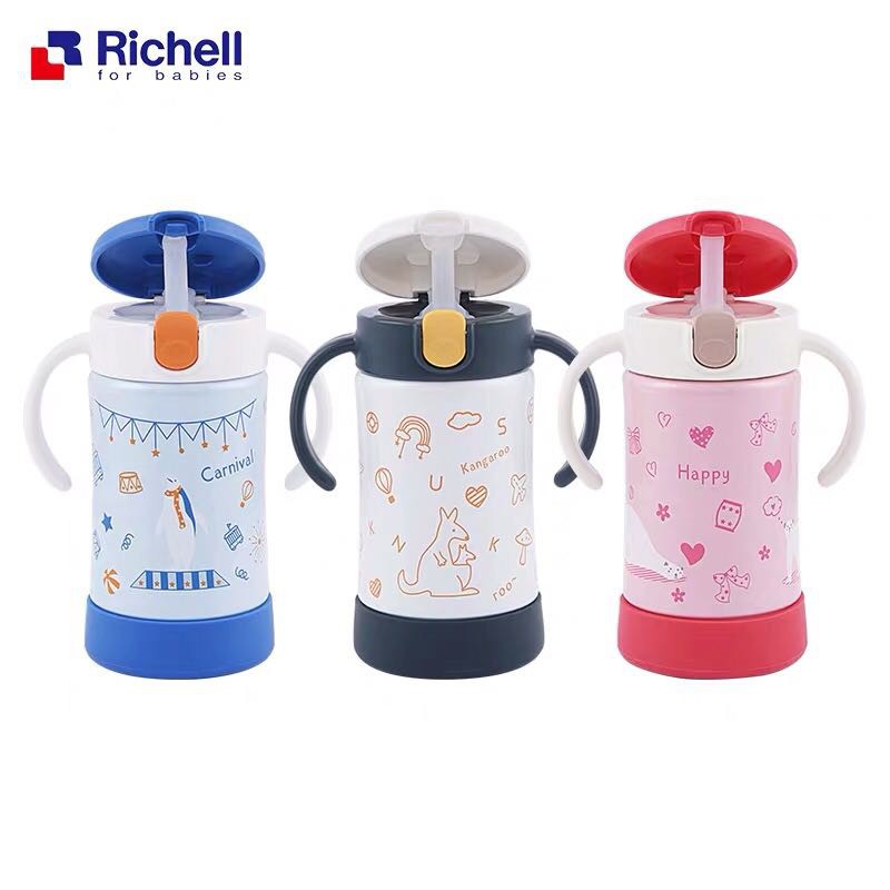 RICHELL THERMOS THERMOS Bình Nước Giữ Nhiệt Cao Cấp 300ml T.L.I 2020