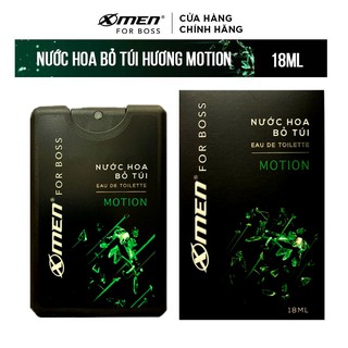 Nước Hoa Bỏ Túi Xmen- Nước hoa EDT bỏ túi X-Men for Boss Motion 18ml - Mùi hương năng động, phóng khoáng