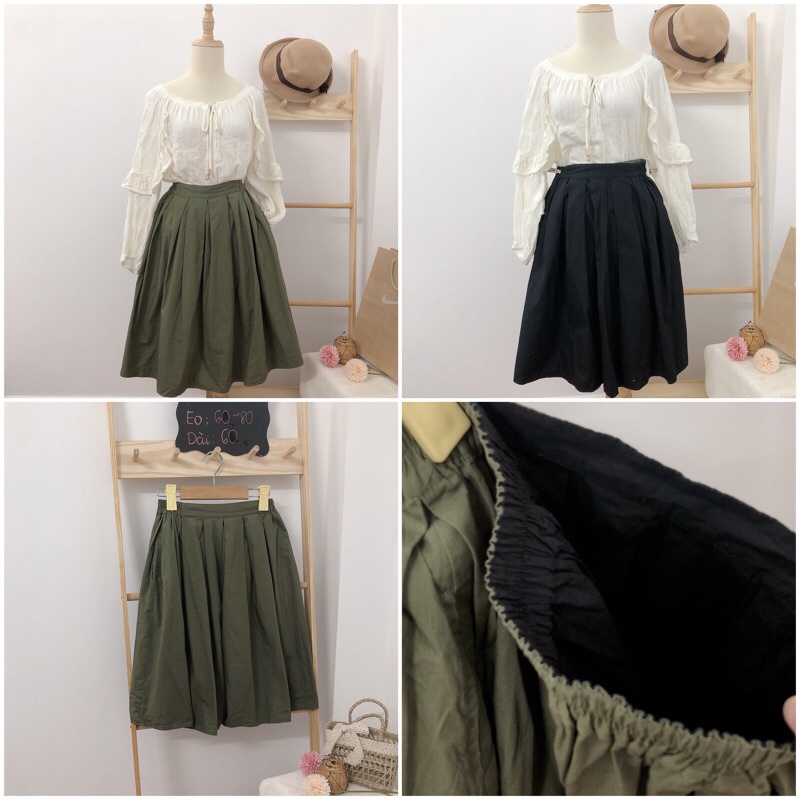 Chân váy hiệu G-U siêu phẩm dưới 55 kg