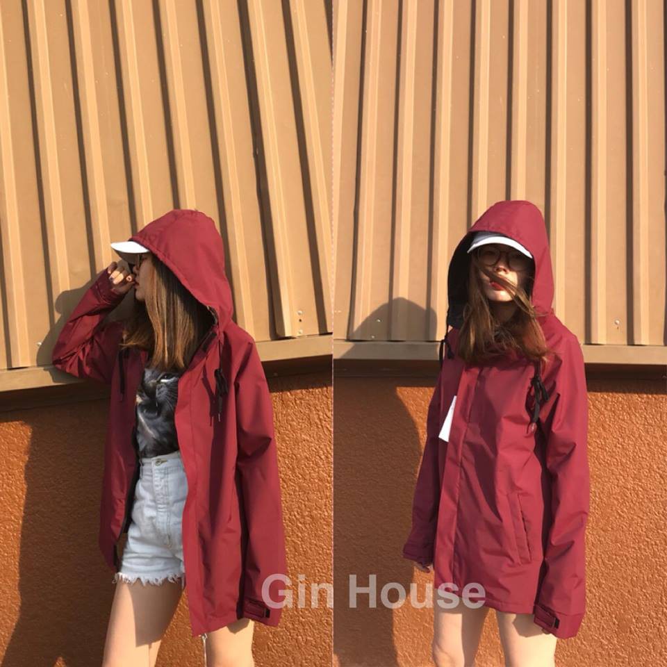 Áo Khoác Dù Jacket Cao Cấp Thời Trang Nam Nữ màu xanh đen , thời trang bụi cực chất | BigBuy360 - bigbuy360.vn