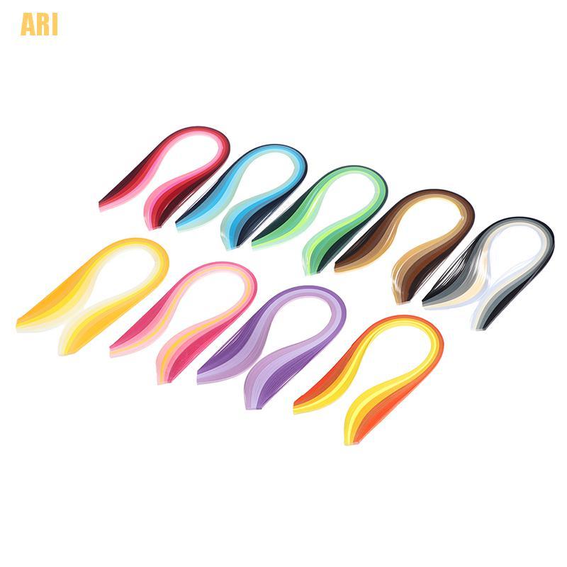 Bộ 100 Bông Hoa Giấy Cuộn 3mm 39cm