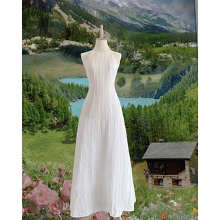 Dalia dress ( Đầm maxi cổ yếm hở lưng)