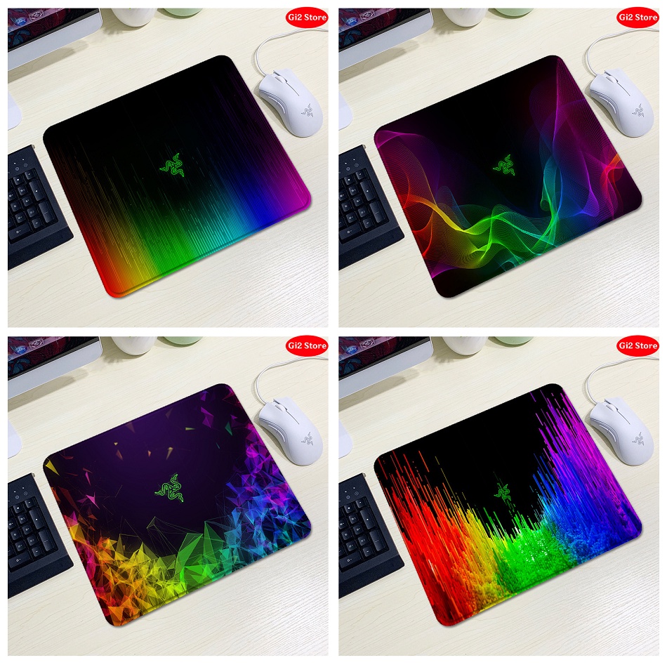 Lót Chuột Gaming Razer Cỡ Nhỏ 21x26 May Bo Viền Chắc Chắn Cực Chất